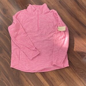 St. John's Bay Pink Sweatshirt. Feels like fleece. NWT